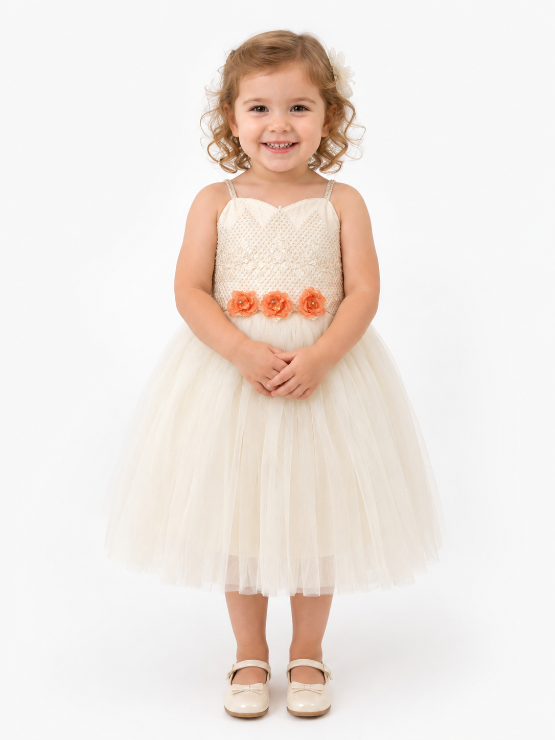 The Enchanted Ivory Pearl Gown