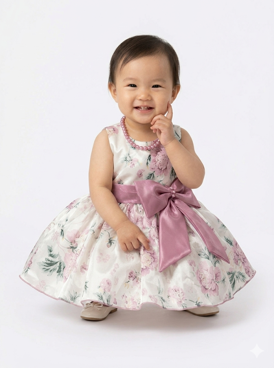 The Enchanted Garden Floral Dress