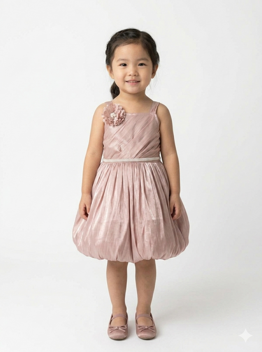 Glimmering Rose Quartz Enchanted Dress