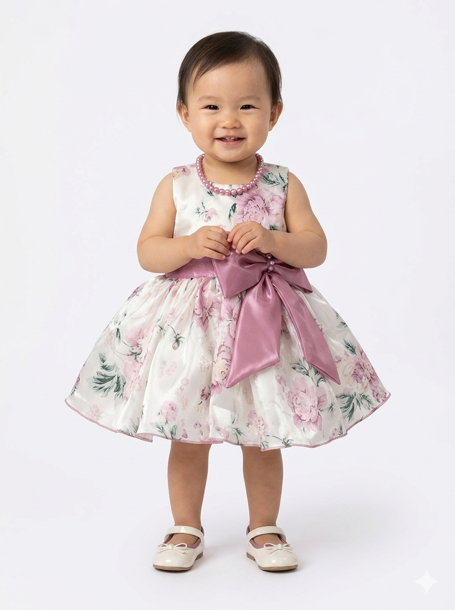 The Enchanted Garden Floral Dress