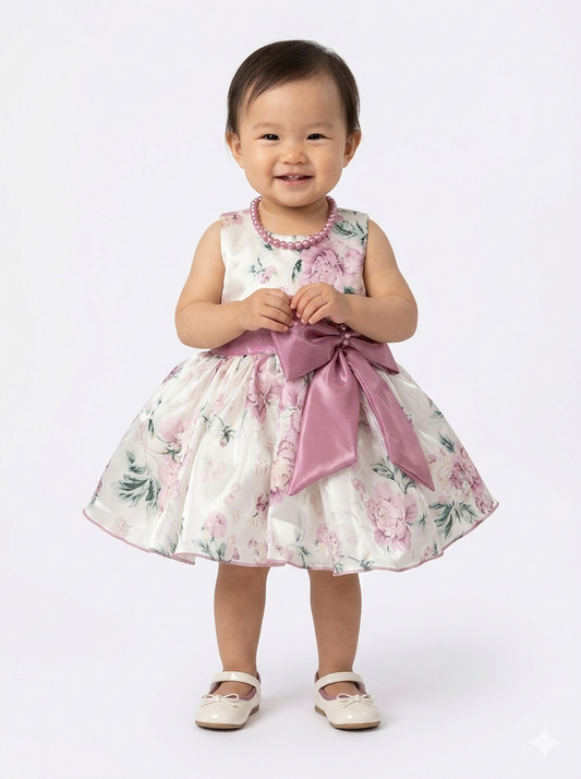 The Enchanted Garden Floral Dress