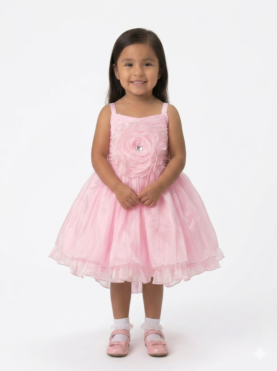 The Enchanted Rose High Low Party Dress