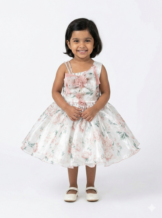 The Enchanted Garden Floral Dress