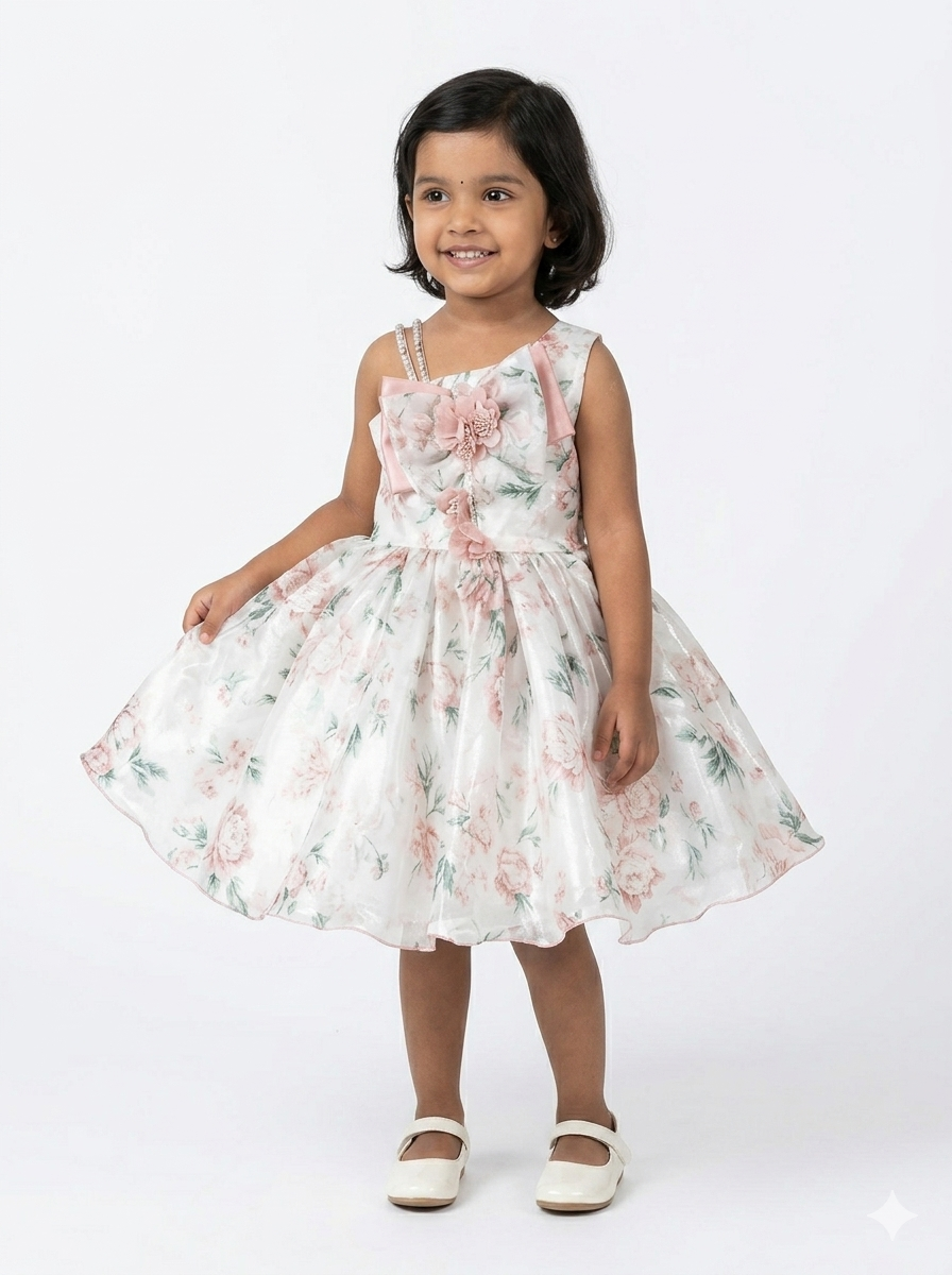 The Enchanted Garden Floral Dress